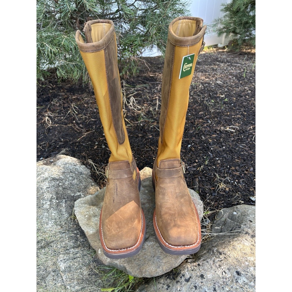 Chippewa Men's Cottonwood 17 Inch Snake Resistant Brown 10.5EE SN5914 NWT - Picture 3 of 13